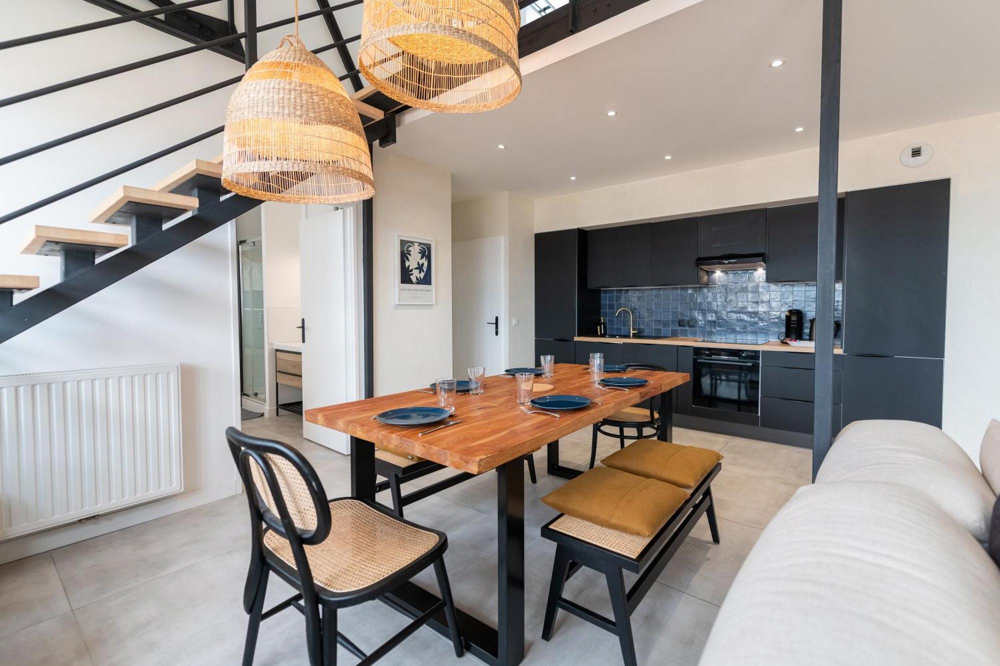 Kasa Madura - Duplex Au Calme Tout Equipe Сент-Этьен Экстерьер фото
